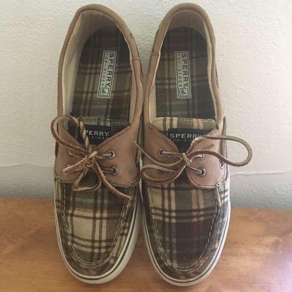 Plaid Sperry Topsider size 10 - Picture 2 of 4
